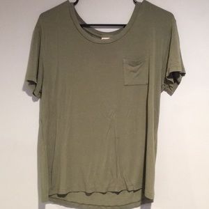 Mossimo Olive Green Top